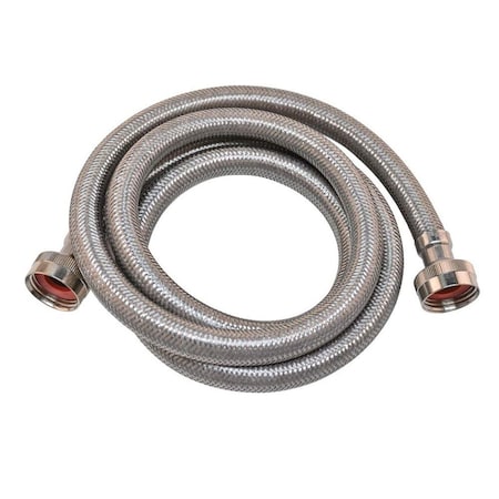 Thrifco Plumbing Stainless Steel Washing Machine Hose, 72 Inch Long 9441112